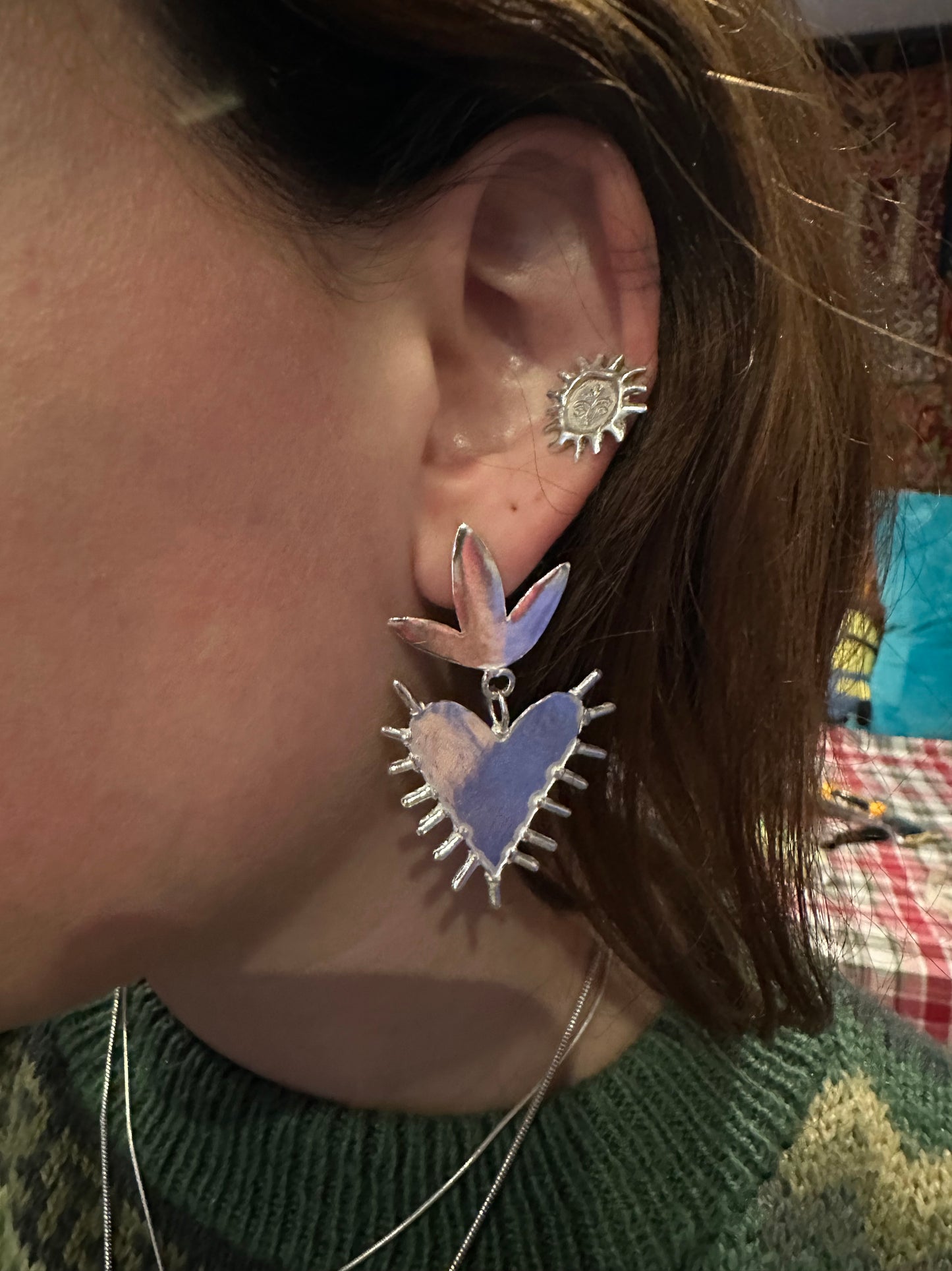 Pendientes Sagrado Corazón